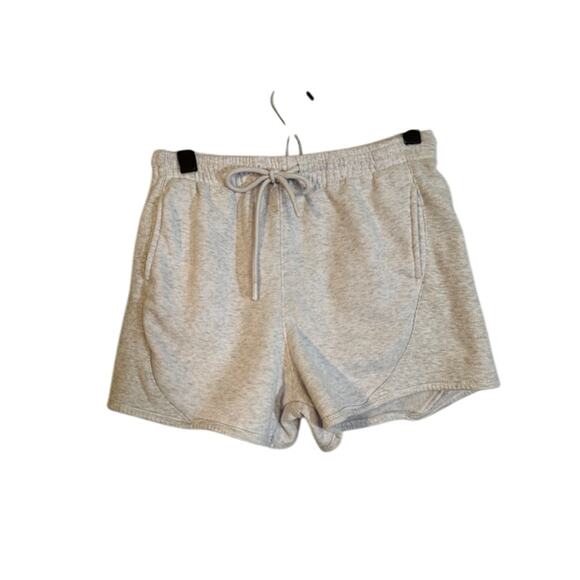 Always You Gray Drawstring Waist Casual Lounge Wear Shorts Women Sz M - Picture 1 of 6